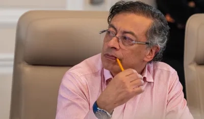 El Presidente Gustavo Petro.