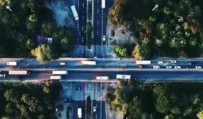Paisajes de Barranquilla mostrados en el video publicado por el presidente de la Conmebol.  