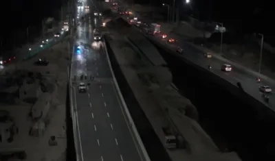 Megapuente Norte–Sur del Intercambiador Vial de la Circunvalar