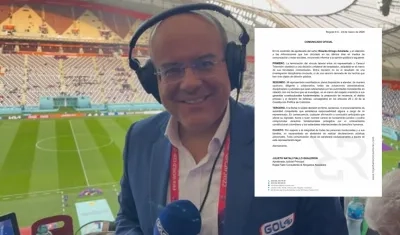 Ricardo Orrego Comunicado.