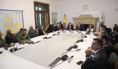 Puesto de Mando Unificado para las elecciones de este domingo.