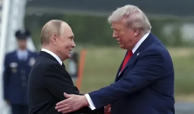 Vladímir Putin y Donald Trump.