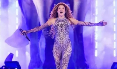 La cantante barranquillera Shakira.