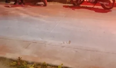 Lugar donde ocurrió la masacre. 