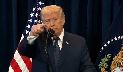 Donald Trump, Presidente de Estados Unidos. 