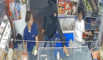 Momento de la acción extorsiva.