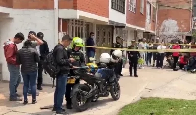 Lugar del triple asesinato. 
