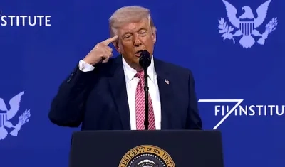 El presidente estadounidense, Donald Trump.