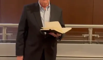 El expresidente Álvaro Uribe Vélez.