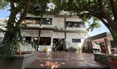 Fachada de Medicina Legal en Barranquilla.