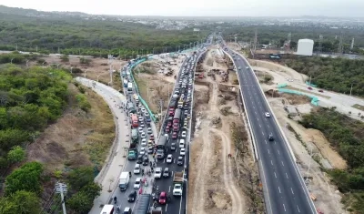 Aérea del puente Alameda