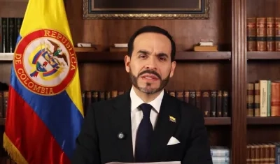 Abelardo De la Espriella, candidato presidencial. 