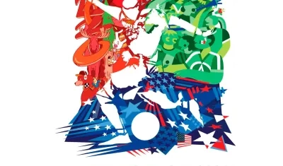 Afiche oficial del Mundial 2026. 