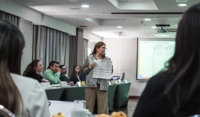 Alejandra Barrios, directora de la MOE. 