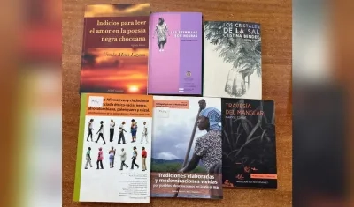 Algunos libros que serán explorados.