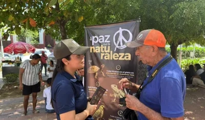 La CRA durante las campañas de sensibilización previo a la Semana Santa. 