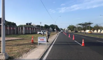 Controles en las vías del Atlántico. 