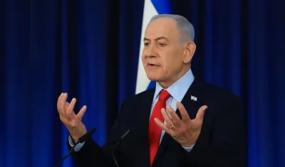 Benjamín Netanyahu, primer ministro israelí.