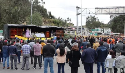 Frontera entre Ecuador y Colombia.