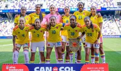 Selección Colombia femenina de mayores. 