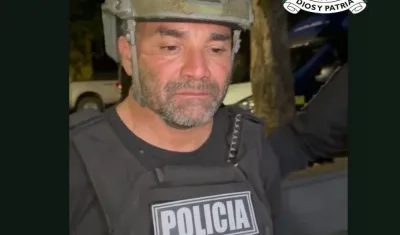 Juan Gabriel Vera Fernández, alías ‘La Jota’, capturado por la Policía.