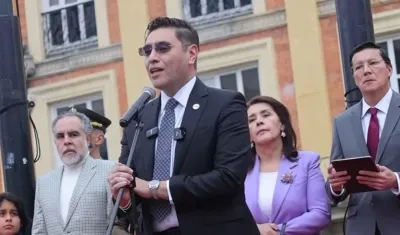 Magistrado Cristian Quiroz, presidente del Consejo Nacional Electoral.