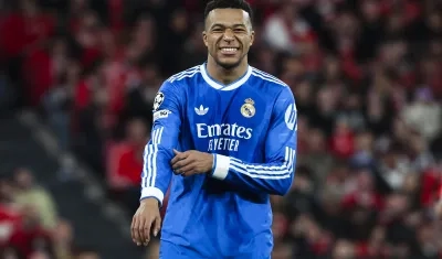 Kylian Mbappé, delantero francés del Real Madrid.
