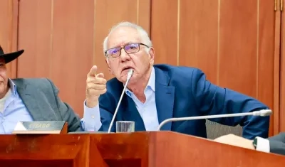 Guillermo Jaramillo, ministro de Salud. 