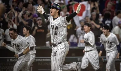 Shohei Ohtani, pelotero estelar del equipo japonés, actual campeón del torneo..