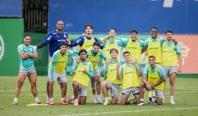 Palmeiras, primer rival de Junior en el Grupo F de la Copa Libertadores.