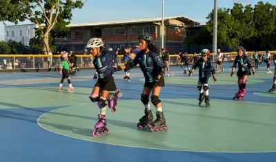 El patinaje es una de las disciplinas incluidas en las Escuelas de Formación Deportiva. 