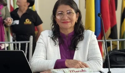 Sandra Ramírez, senadora por Comunes. 