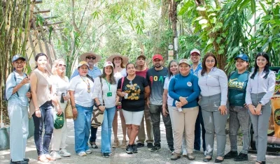 Encuentro de actores turísticos en el Zoológico de Barranquilla. 