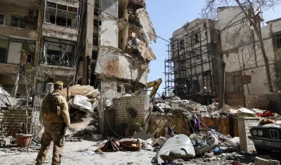 Destrucción en Irán por los ataques de Israel y Estados Unidos.