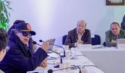 El Presidente de Colombia, Gustavo Petro.