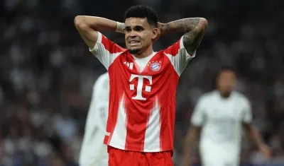 Luis Díaz, delantero del Bayern Múnich.