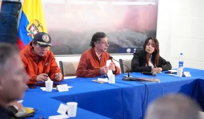 El Presidente Gustavo Petro.