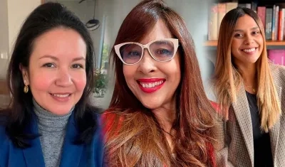Erika Montilla, Adriana Acosta Álvarez, Ana María Hernández. 