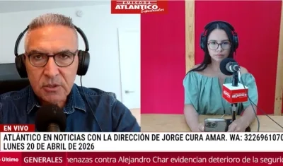 Transmisión de Atlántico en Noticias.
