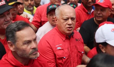 Diosdado Cabello, Ministro del Interior venezolano.