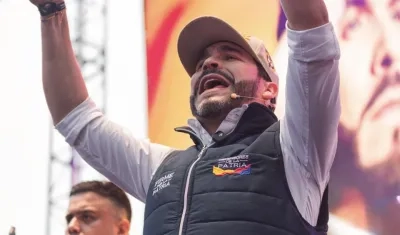 El candidato presidencial Abelardo De La Espriella.