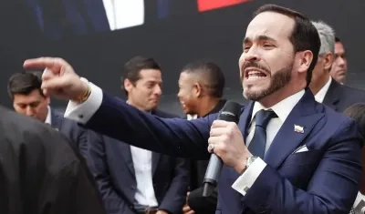 El candidato presidencial Abelardo De La Espriella.