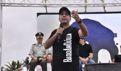 El Alcalde de Barranquilla, Alex Char.