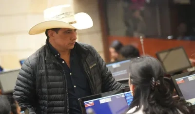 El senador Alirio Barrera.