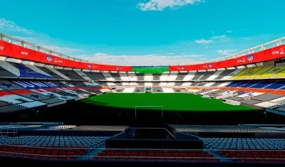 Así lucirá el Metropolitano cuando finalicen las obras.