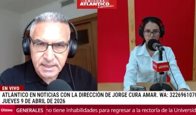 Transmisión de Atlántico en Noticias.