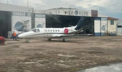 Avioneta accidentada