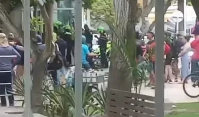 Los hechos ocurrieron en el CAI de la Plaza de la Paz. 