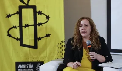 La subdirectora de Investigación de Amnistía Internacional para las Américas, Valentina Ballesta.