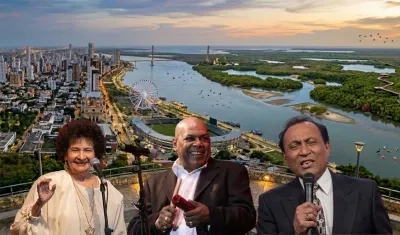Homenaje a Barranquilla con música.